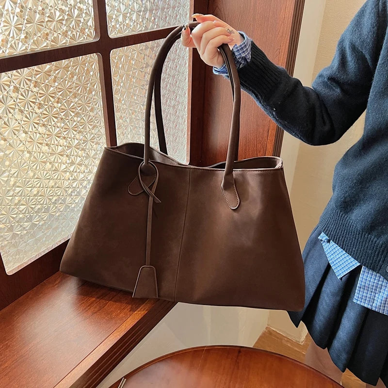 Tote Bag aus weichem PU-Leder