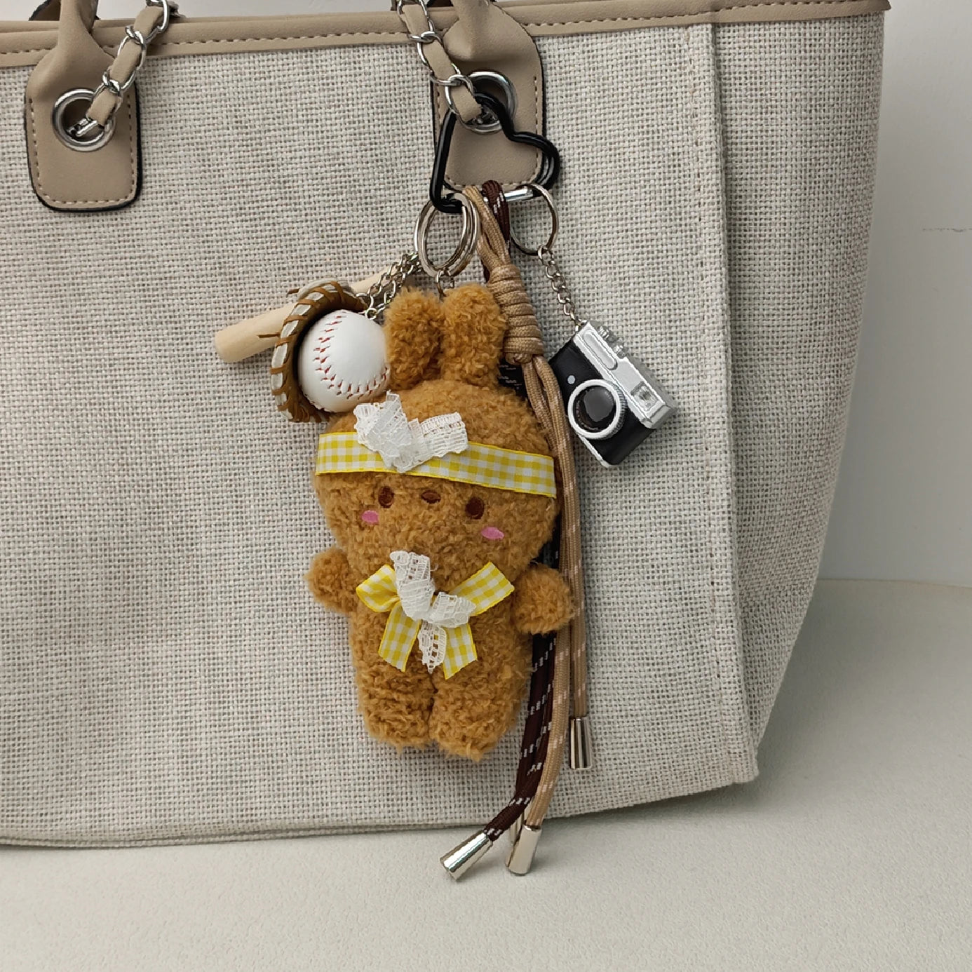 Plüsch Tier Schlüsselanhänger