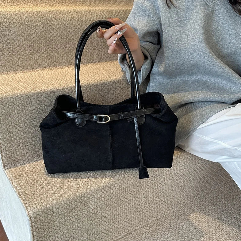 Tote Bag aus Wildleder