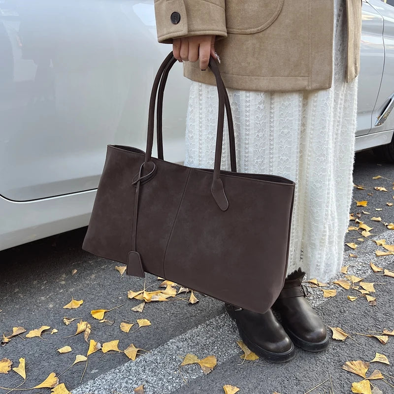 Tote Bag aus weichem PU-Leder