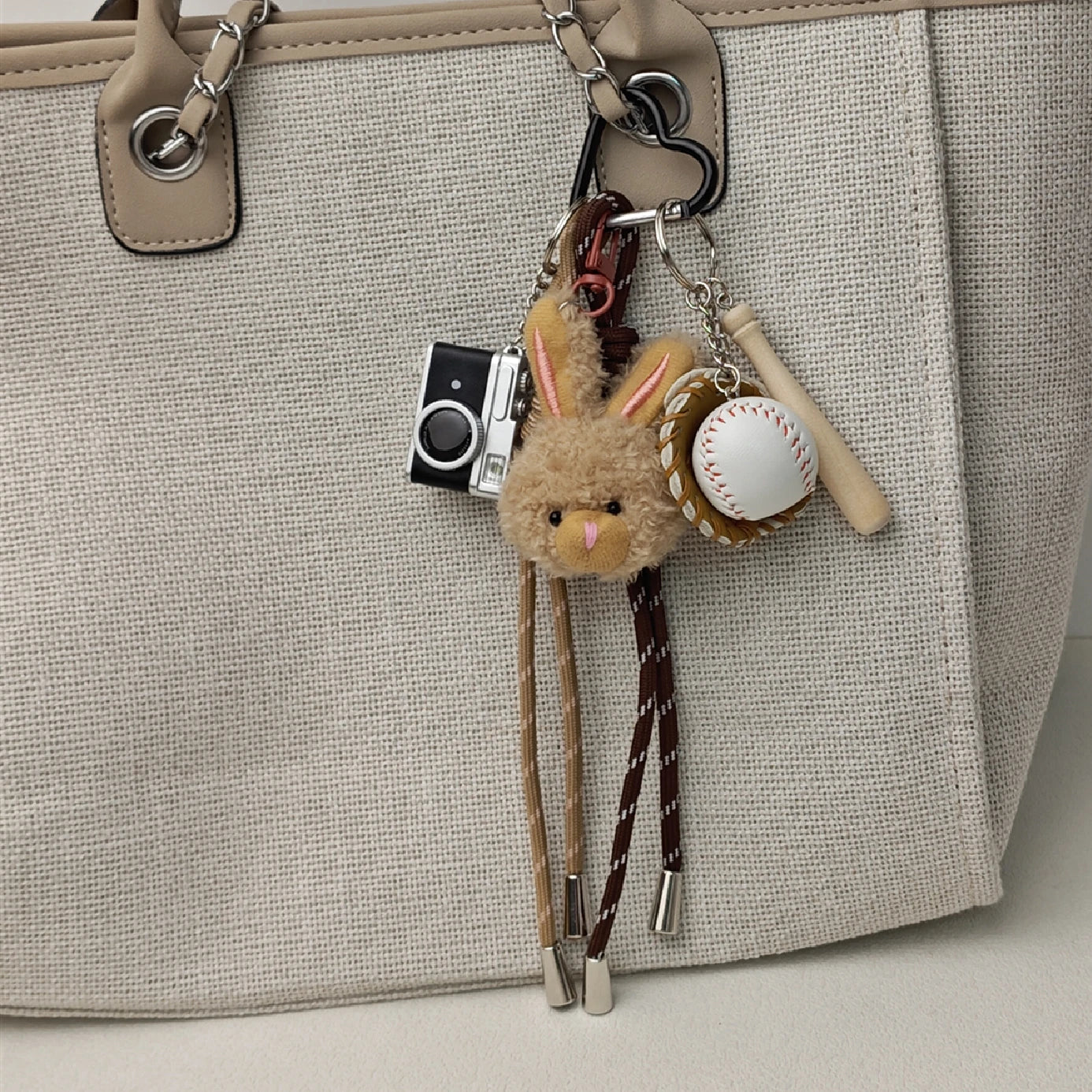 Plüsch Tier Schlüsselanhänger